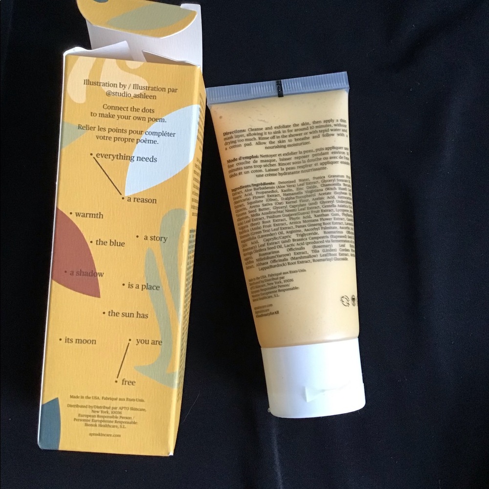 APTO pomegranate skin mask New in Box - Picture 2 of 2